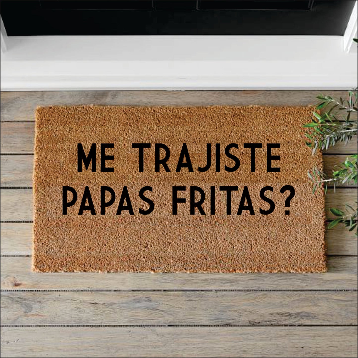 Limpiapiés papas fritas