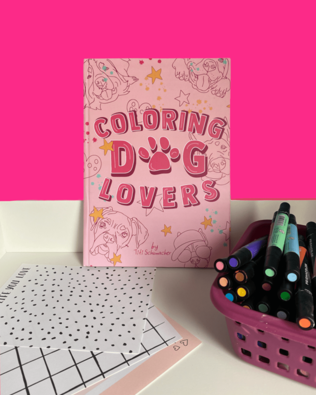 Libro Coloring Dog Lover por Titi Schumacher